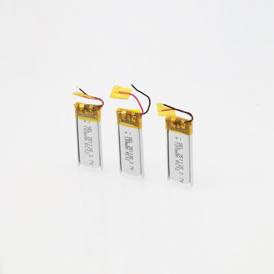 A bateria recarregável do polímero do lítio da bateria 3.7V 100mah de Lipo brinca ferramentas elétricas