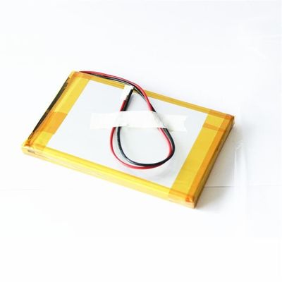 vida de ciclo da bateria do li-polímero do polímero do íon do lítio da densidade 3.7v 6500mah 500 vezes