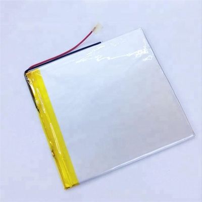 vida de ciclo da bateria do li-polímero do polímero do íon do lítio da densidade 3.7v 6500mah 500 vezes