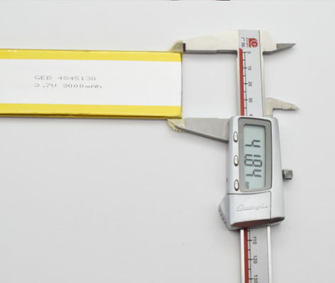 bateria do li-íon do lipo 3.7v 3000mAh do polímero 4845130 do lítio para o banco do poder