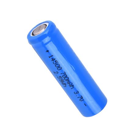 14500 vida de ciclo recarregável da bateria 800times de Lifepo4 3,2 V 600mah