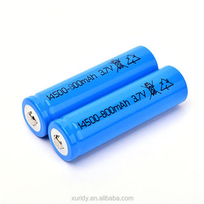 14500 vida de ciclo recarregável da bateria 800times de Lifepo4 3,2 V 600mah