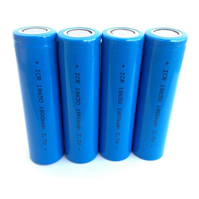 bateria de lítio recarregável 1C de 1800mAh 2200mah 2400mah 2600mah 3,7 V 18650