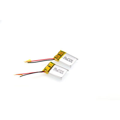 400930 bateria de alta temperatura cilíndrica do polímero do lítio do oem de 90mah 3.7v