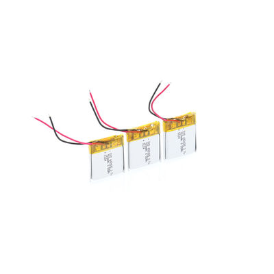 402025 o zangão duro do caso de 150mAh 3.7v enriquece células de bateria do polímero do lítio do poder