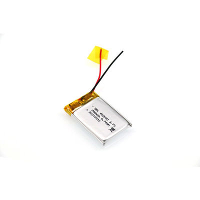 bateria recarregável 3.7v 200mAh do Li-polímero para o motor elétrico