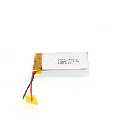 302448 3,7 bateria do fones de ouvido de Bluetooth da bateria recarregável do polímero do lítio de V 300mah