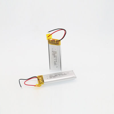 Taxa alta da descarga da bateria recarregável da aprovação 602040P 3,7 V 400mah de RoHS