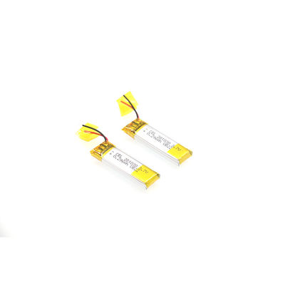 Produtos padrão de Ion Polymer Battery Smart Wearable do lítio IEC61233 3.7V80mAh