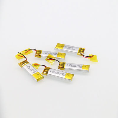 Produtos padrão de Ion Polymer Battery Smart Wearable do lítio IEC61233 3.7V80mAh