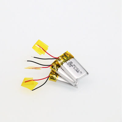 dispositivos de Ion Polymer Battery For Medical do lítio de 0.2C 3.7V65mAh micro