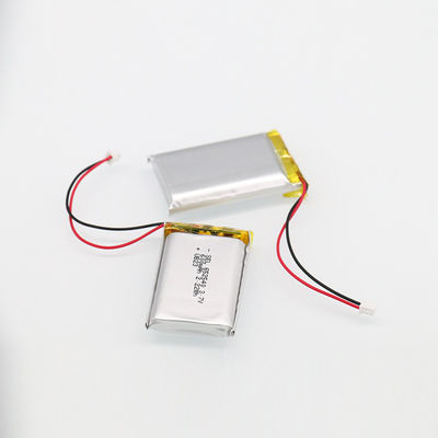 baterias recarregáveis Ultrathin do polímero do lítio de 3.8V 100mAh 500830 para o bracelete esperto