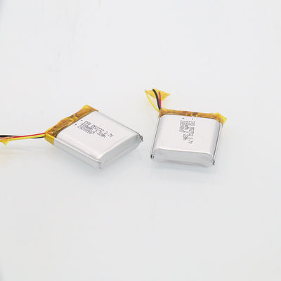 Lítio 802530 3.7v600mah Ion Polymer Battery pequeno do OEM vida de 500 vezes