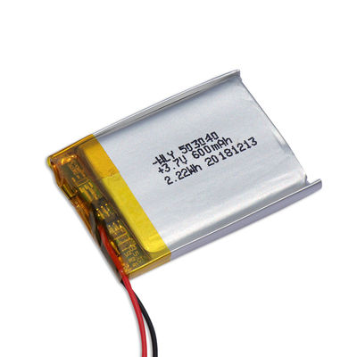 substituição da bateria da luz de emergência de 3.8V 100mAh 500830 Ultrathin