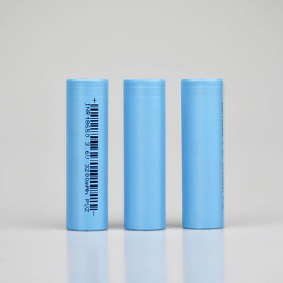 pilha profunda do ciclo da bateria cilíndrica do lítio de 11.744Wh INR18650 3200mAh