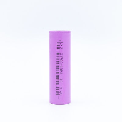 capacidade de bateria de lanterna elétrica recarregável de 4000MAh 3.6V 21700 grande