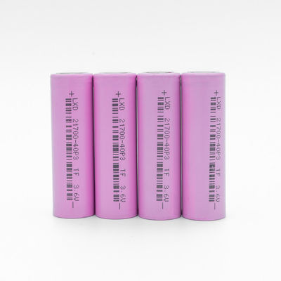 capacidade de bateria de lanterna elétrica recarregável de 4000MAh 3.6V 21700 grande